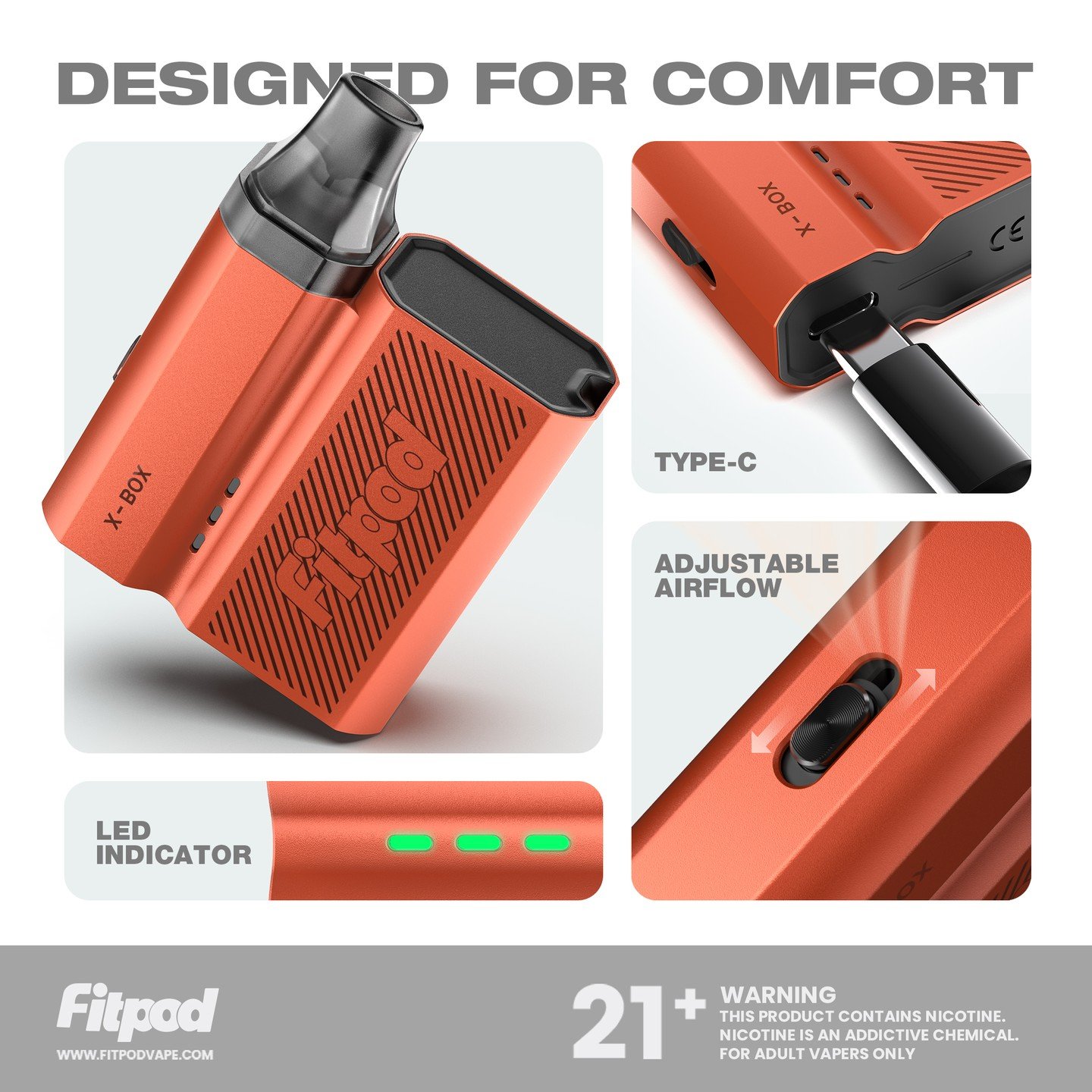 斯萊克四代 SLYEEKS主機 (FITPOD X-BOX) 小煙主機:圖片 5